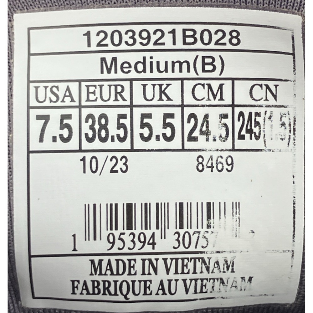 Brooks Cascadia 17 Trail Shoe - Women Size 7.5 'Oyster/Blackened Pearl/Purple' - Picture 15 of 15
